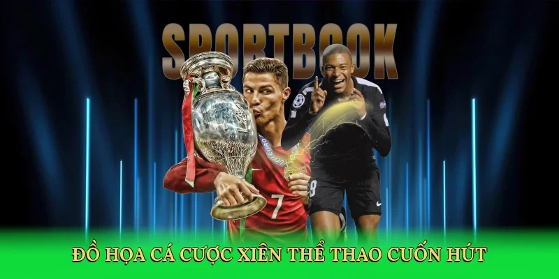 Đồ họa cá cược xiên thể thao cuốn hút