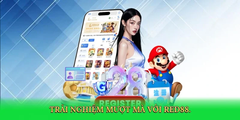 Trải nghiệm mượt mà với Red88.